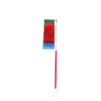 ZZSRJ 2M Professional Color Fitness Ribbon Dance Ribbon Rhythm Rhythmic Gymnastics Ballet Streamer Spinning Stick (Color : Blue)