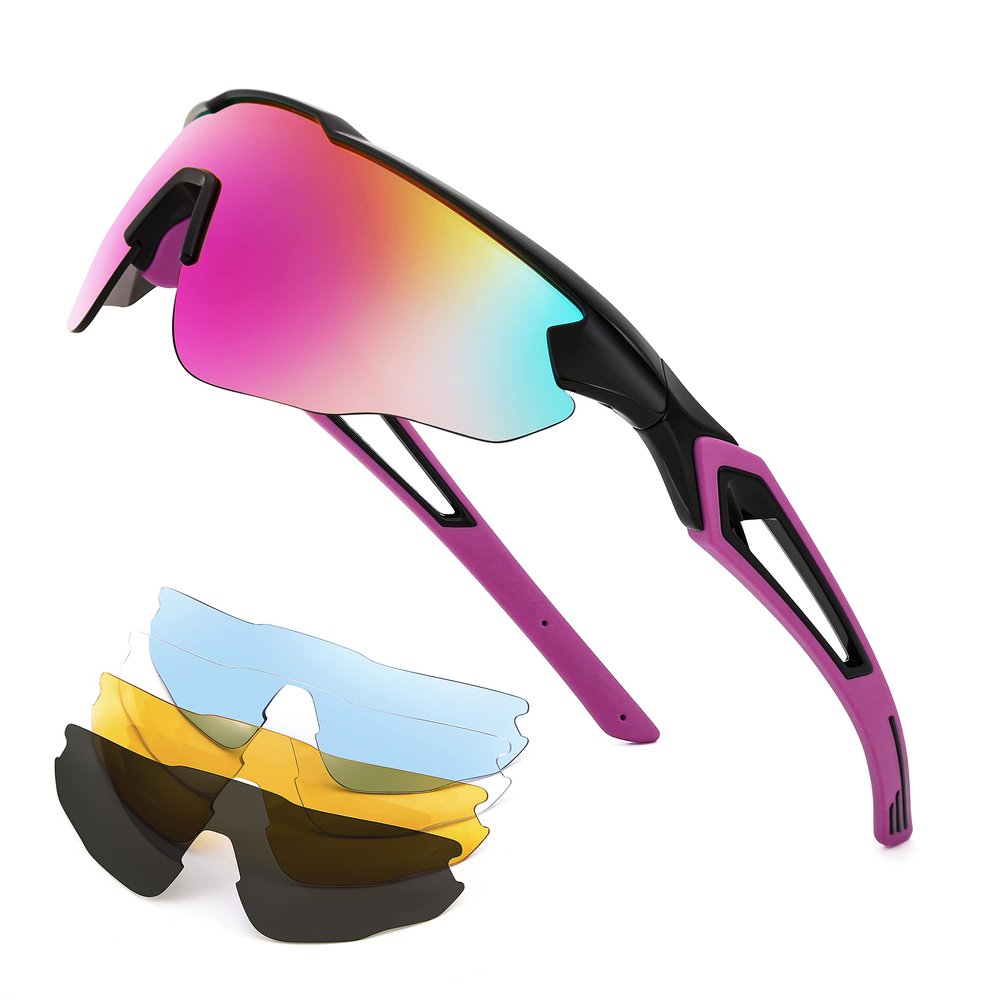 FEISEDY Cycling Sports Sunglasses Running Baseball 80s 90s Shield Golf Mountain Motorcycle Goggles B2940