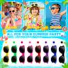 OCTERIC 16 Pcs Kids Sunglasses Bulk, Party Favors for Boys and Girls Age 3-8, Neon Sunglasses with UV400 Protection for Summer Beach Pool Party Birthday Graduation Classroom Prize Goody Bag Stuffers view 4