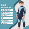 Seaskin Kids Wetsuit for Boys Girls Toddler 3mm Back Zip Thermal Swimsuits Size 16 view 3