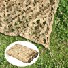 Suwooy Camo Netting Shade Net,Military Reinforced Camouflage Net,Camping,Hunting,Decoration,Sunscreen,Oxford Cloth Camouflage Netting,for Outdoor Garden Pergola Patio Balcony,Yellow-3x3m(9.8 * 9.8ft) view 4