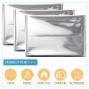 Macarrie 100 Pack Emergency Thermal Blankets Silver Foil Survival Blanket Kit for Outdoors, Camping, Hiking, Homeless, First Aid view 3