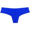 Botmois Men's Brazilian Bikini Sioft Ice Silk Boxer Briefs Underwear Comfy Enhance Bulge Pouch Cheeky Boxers Blue L view 3