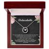 Custom Giant Unbreakable Stainless Steel Cubic Zirconia Cancer Support Sick Recovery Care Package Necklace view 1