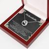 Custom Giant Unbreakable Stainless Steel Cubic Zirconia Cancer Support Sick Recovery Care Package Necklace view 3