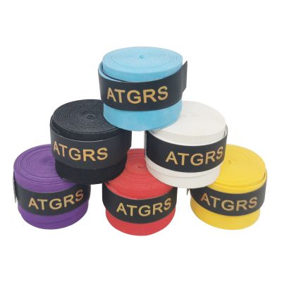 ATGRS Tennis Racket Grip Tape, (6 Pack) Dry Feel Tennis Grips, Absorbent and Enhanced Tennis Racquet Overgrip, Better for Sweating Hands (Multicolors 6pcs)