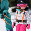 Kids Ski Training Harness Skiing Trainer Speed Control Teaching Snowboard Safety Belt for Beginner Orange view 4