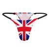 BAIKUTOUAN British Flag Women's G-String Thongs Low Rise Hipster Underwear Stretch T-Back Panties XS view 3