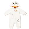 Harry Potter Hedwig Owl Newborn Baby Boys Zip Up Costume Coverall White 3-6 Months view 1