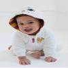 Harry Potter Hedwig Owl Newborn Baby Boys Zip Up Costume Coverall White 3-6 Months view 2
