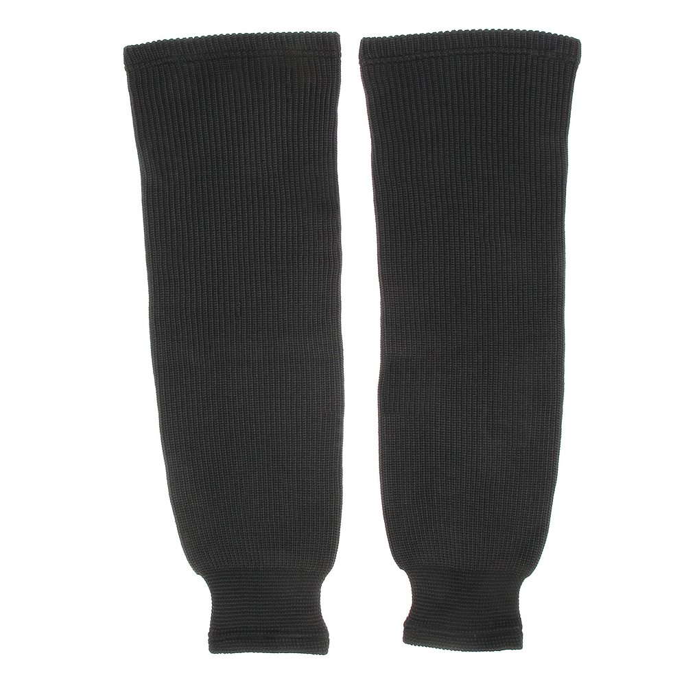 Howies Hockey Knit Hockey Socks - Black Large 30 Classic Design with Durable Stretch and Optimal Fit