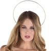 Gold Floating Halo - 1 Pc. - Elegant Costume Accessory, Perfect for Themed Parties, Cosplay & More view 2