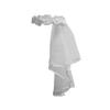 Nicky Bigs Novelties White Bridal Flower Crown with Veil - Women Bachelorette Bride Veil Party Headband - Communion Shower Headdress Accessory - Halloween Ghost Corpse Costume view 2