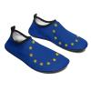 Calculay European Union Flag Water Shoes, Beach Shoes for Men and Women, Swimming Pool Yoga, Surfing Sneakers view 4