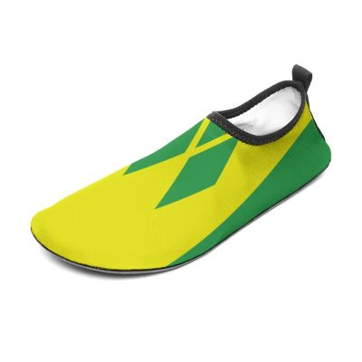 Calculay Saint Vincent and The Grenadines Flag Water Shoes, Beach Shoes for Men and Women, Swimming Pool Yoga, Surfing Sneakers