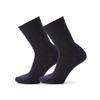 Smartwool Women's Everyday Cable Crew 2 Pack Deep Navy Heather L view 1