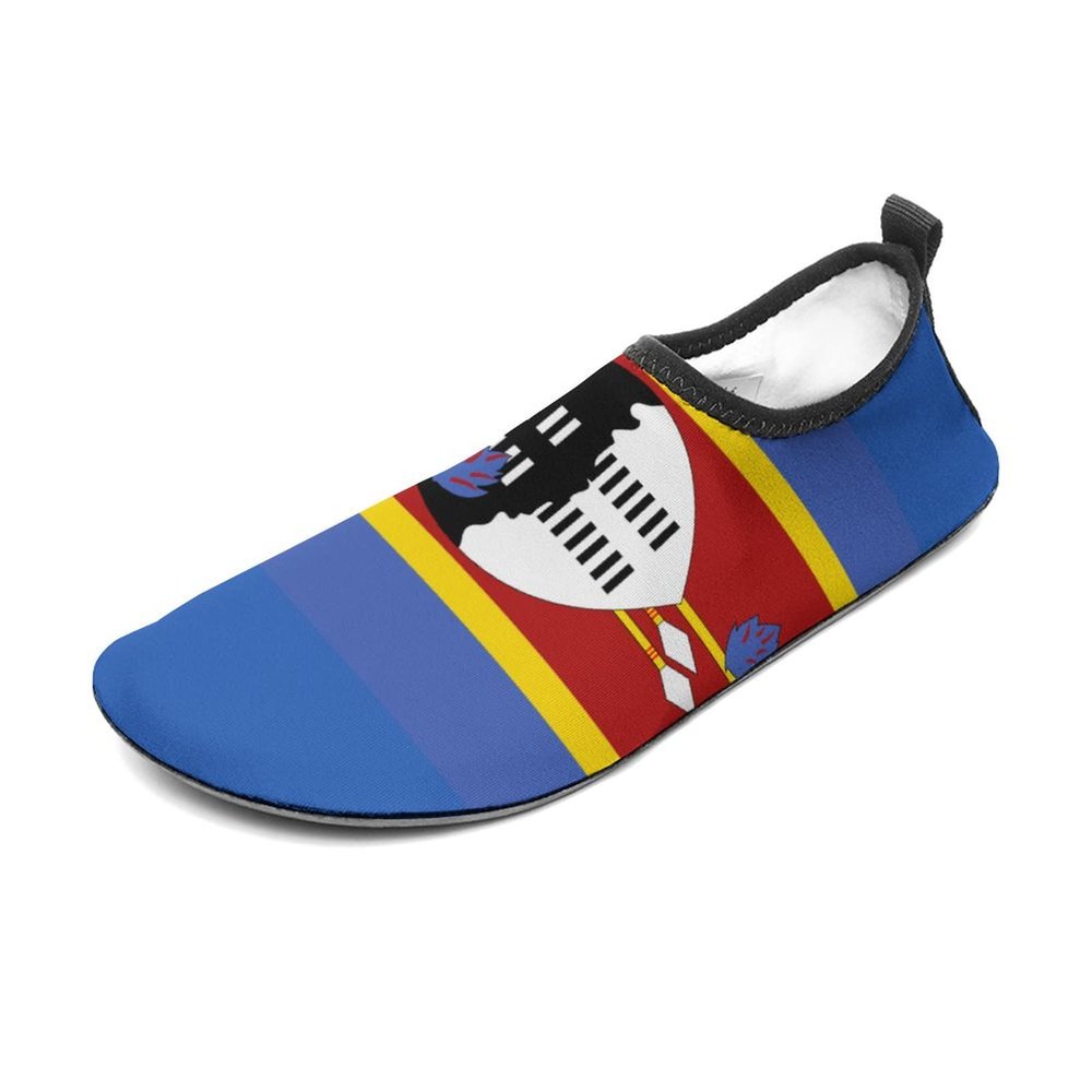 Calculay Eswatini Flag Water Shoes, Beach Shoes for Men and Women, Swimming Pool Yoga, Surfing Sneakers