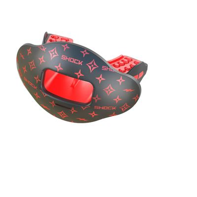 Shock Doctor Football Lip Guard Mouthpiece with Strap Breathable, Wide Opening Adult & Youth OSFA