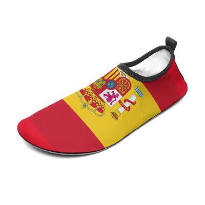 Calculay Spain Flag Water Shoes, Beach Shoes for Men and Women, Swimming Pool Yoga, Surfing Sneakers