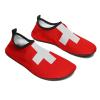Calculay Flag of Switzerland Water Shoes, Beach Shoes for Men and Women, Swimming Pool Yoga, Surfing Sneakers view 4
