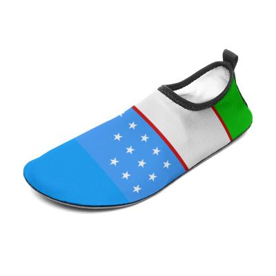 Calculay Uzbekistan Flag Water Shoes, Beach Shoes for Men and Women, Swimming Pool Yoga, Surfing Sneakers