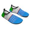 Calculay Uzbekistan Flag Water Shoes, Beach Shoes for Men and Women, Swimming Pool Yoga, Surfing Sneakers view 4