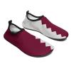 Calculay Flag of Qatar Water Shoes, Beach Shoes for Men and Women, Swimming Pool Yoga, Surfing Sneakers view 4