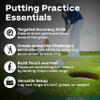 PGA Tour Golf Practice Aids by Golfgen: Premium Chipping Nets, Putting Rings, & Targets, Indoor & Outdoor Training, Improve Accuracy & Control, Master Putting and Chipping, Portable for On The Go view 4