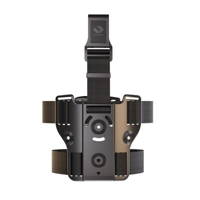 Orpaz G17 Pistol Mag Pouch Compatible with Glock 17 Magazine Holster for 0.40, 9mm Magazine Holder (Double Mag, Leg)