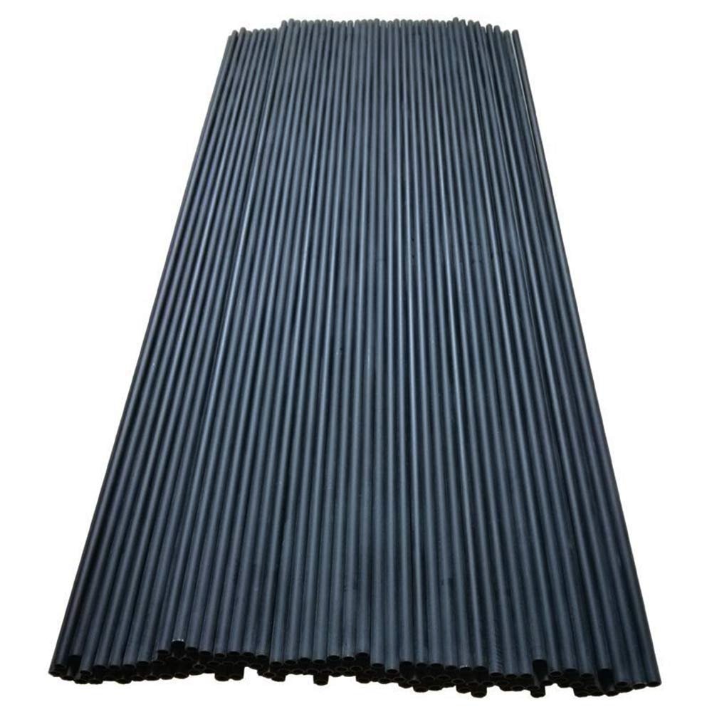 HNZMDY 30 Inch 6.2 mm Carbon Arrow Shaft Spine 500 Carbon Shaft Tube DIY Archery (Shaft, 72 Pcs)