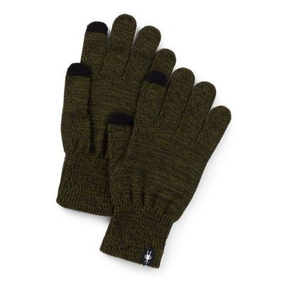 Smartwool Liner Glove For Men and Women Winter Moss Heather Small