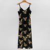 Virgin Islands Flag Womens Maxi Long Dress Spaghetti Strap Beach Sleeveless view 4