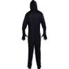 Glow-in-the-Dark Skeleton Costume Set - Standard Size - Includes Jumpsuit, Mask, & Gloves - Perfect for Halloween & Theme Parties Dress-Up Fun view 3
