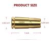EZshoot Bore Sight 9mm Red Laser Boresighter with 4 Sets of Batteries view 2