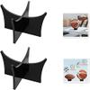 YEL Ball Stand Holder - 2 Packs Football Stand - Acrylic Ball Display Stand Clear Basketball Football Soccer Stand for Volleyball Bowling Ball Display view 3