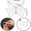 YEL Ball Stand Holder - 2 Packs Football Stand - Acrylic Ball Display Stand Clear Basketball Football Soccer Stand for Volleyball Bowling Ball Display view 4