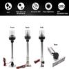 KAOLALI Boat Stern Light 12" Marine Navigation Light White LED Navigation Anchor Lights with Stainless Steel Bracket Waterproof All Round 360 Fold Down for Fishing Boat Yacht Pontoon 12V-24V view 3