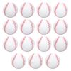 15 Pack Foam Baseballs, 9 Inch Soft Baseballs Training Pitch Baseball Baseball Stress Ball with Drawstring Bag(White) view 1