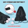 15 Pack Foam Baseballs, 9 Inch Soft Baseballs Training Pitch Baseball Baseball Stress Ball with Drawstring Bag(White) view 4