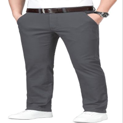 ESSYSHE Mens Slim Fit Chino Pants Stretch Casual Khaki Pants for Men 011Grey C33X32