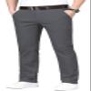 ESSYSHE Mens Slim Fit Chino Pants Stretch Casual Khaki Pants for Men 011Grey C33X32 view 1