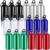 Potchen 18 Pcs Water Bottles Multipack Aluminum Bulk Valentine's Day Galentine's Gifts Metal Reusable Lightweight Sport School Leak Proof with Twist Cap Gym Hiking Outdoor Travel(Multicolor,20 oz) view 1