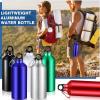 Potchen 18 Pcs Water Bottles Multipack Aluminum Bulk Valentine's Day Galentine's Gifts Metal Reusable Lightweight Sport School Leak Proof with Twist Cap Gym Hiking Outdoor Travel(Multicolor,20 oz) view 3