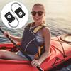 Black Canoe Kayak Fishing Rigging D Ring With M6 Screws For Bungee Safety Deck Loop Mounting Tie Down Kit Accessory,10pcs Kayak D Ring, 10pcs Kayak D Ring, Black Canoe Kayak Fishing Riggkayak D view 2