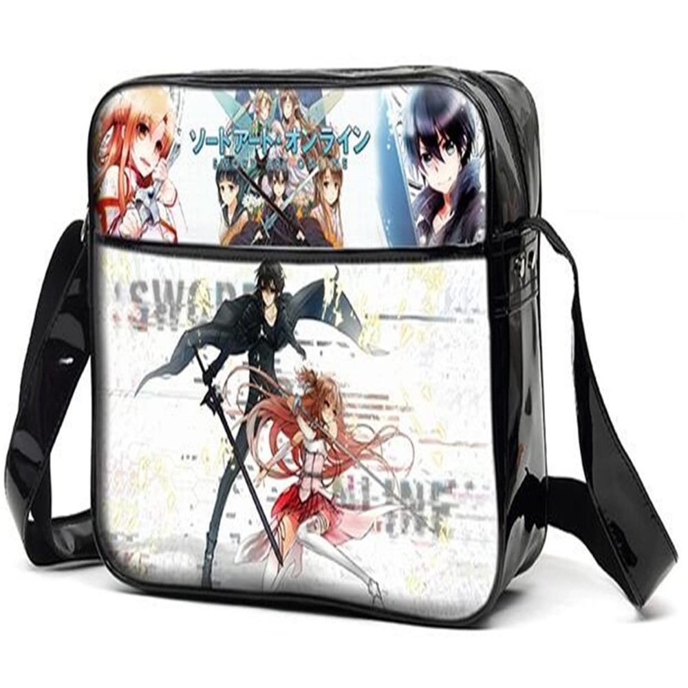 GO2COSY Anime Sword Art Online Shoulder Bag Messenger Bag Cosmetic bag Cross-body Bag Purse Handbag 4