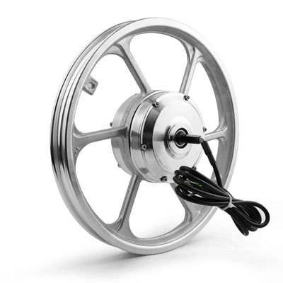 36V 350W 16 Inch Hub Motor Wheel Hall Sensor Aluminium Rim 16x1.75 Tire For Front Drive Scooter Mini Bike Bicycle48V