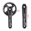 BOLANY MTB 170mm Square Taper Crankset 104BCD Narrow Wide Tooth Chainring with 32T/34T/36T /38T/40T/42T Mountain Bike Single Round Chainring and Crankset (34T) view 3