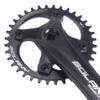 BOLANY MTB 170mm Square Taper Crankset 104BCD Narrow Wide Tooth Chainring with 32T/34T/36T /38T/40T/42T Mountain Bike Single Round Chainring and Crankset (34T) view 4