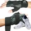 Nordic Lifting Gym Gloves Small - Black Bundle with Shoes Venja Size 7 - White view 1