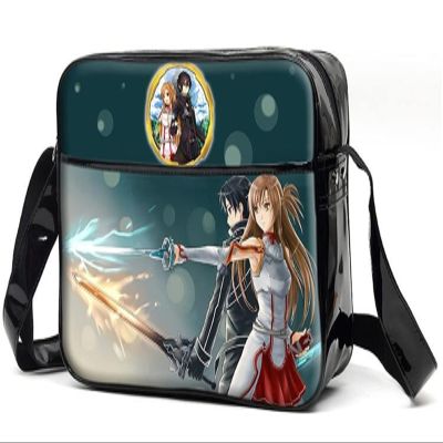 GO2COSY Anime Sword Art Online Shoulder Bag Messenger Bag Cosmetic bag Cross-body Bag Purse Handbag 2
